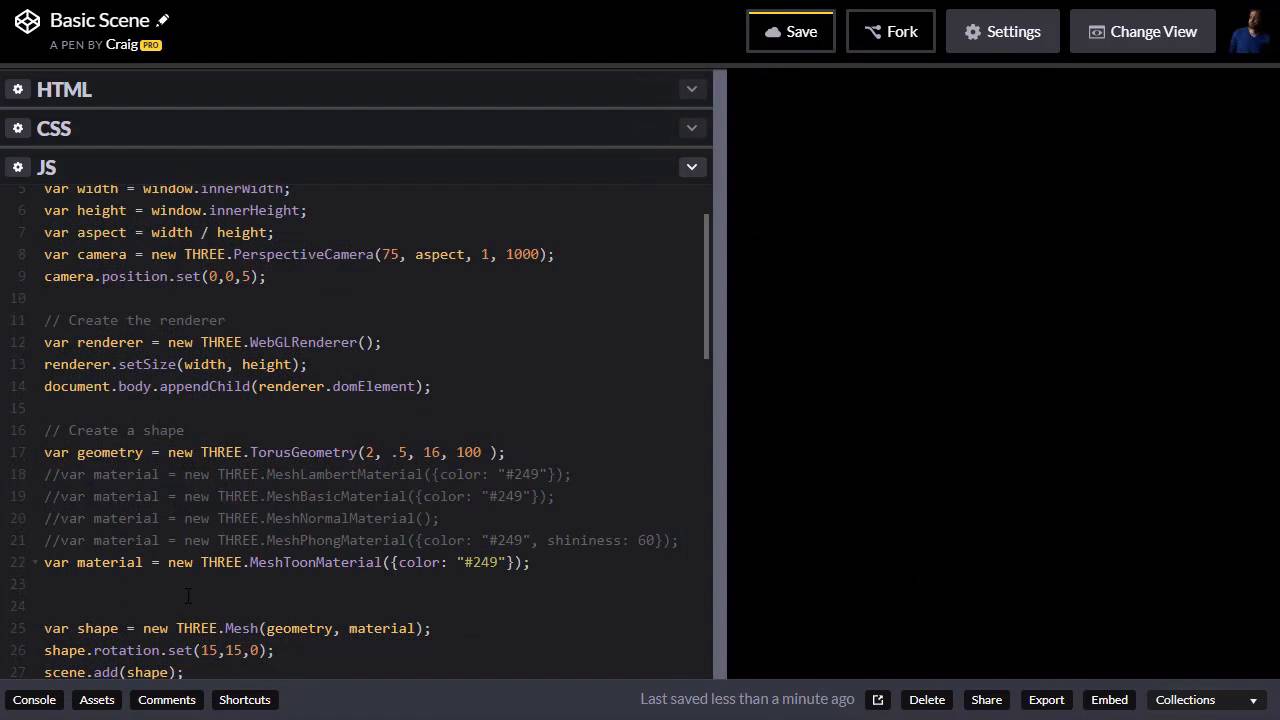 Three.js: Beyond the Basics - Final Thoughts