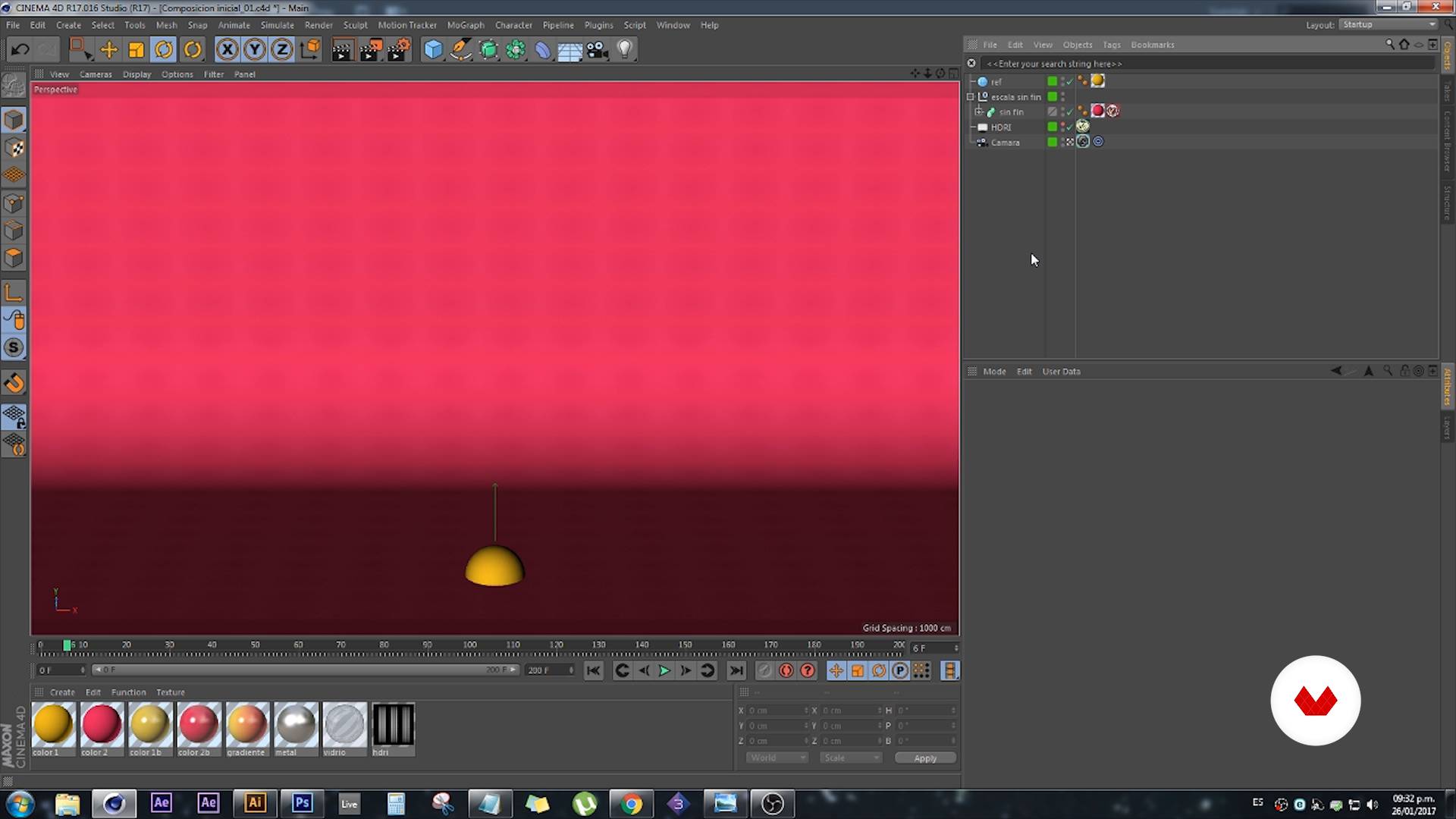 Initial Composition Organisation And Development Of A 3d Project With Cinema 4d Lucas Casagrande Domestika