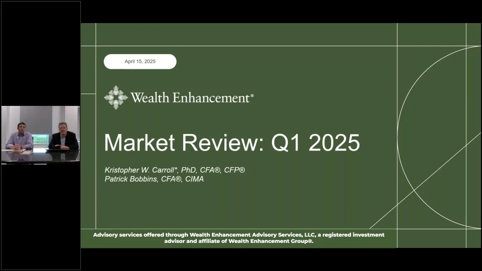 Webinar Replay | First Quarter 2025 Market Review - April 15