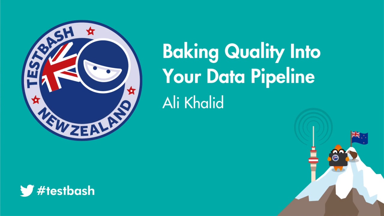Baking Quality into Your Data Pipeline - Ali Khalid image