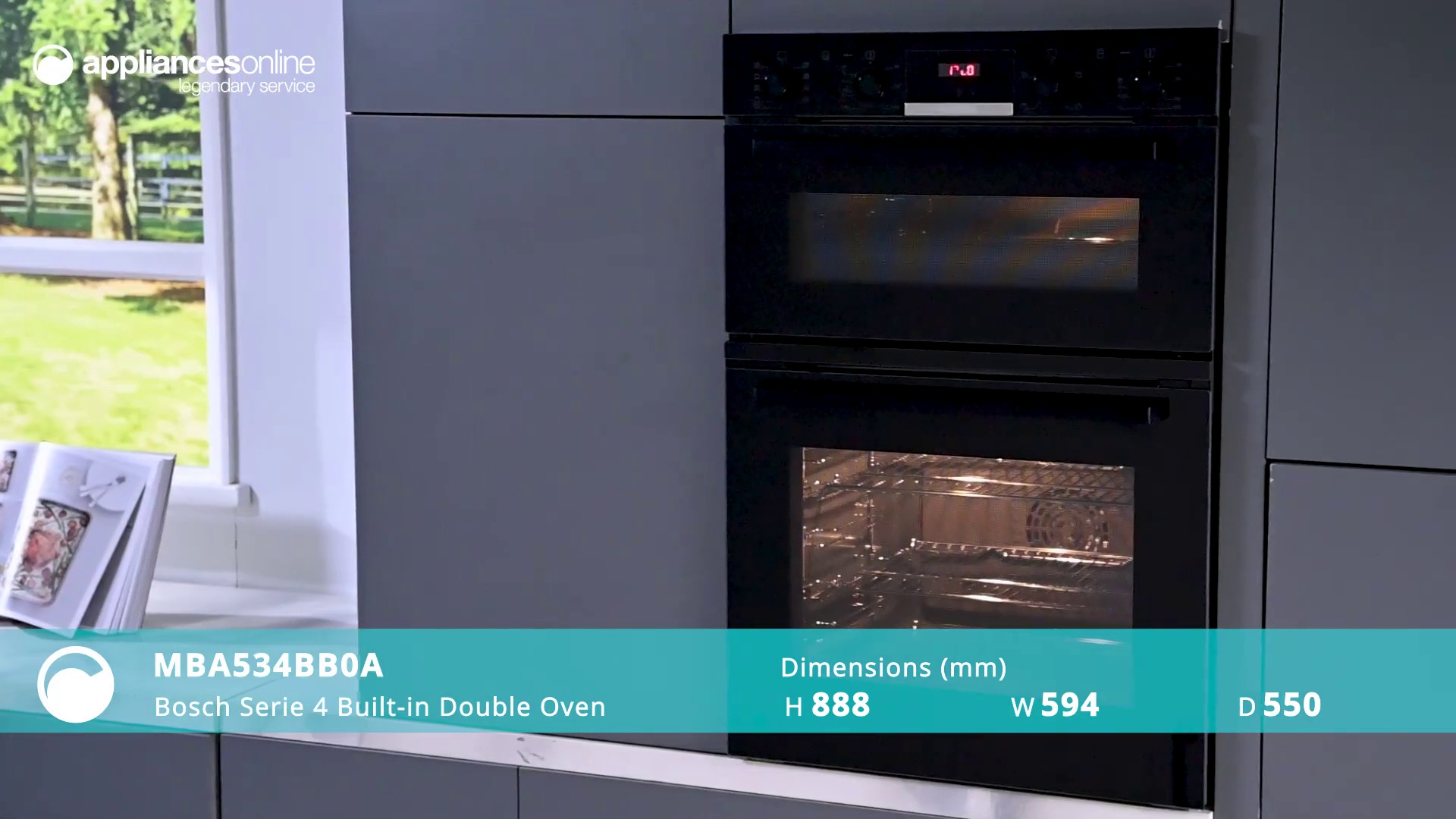 Bosch series store 4 double oven