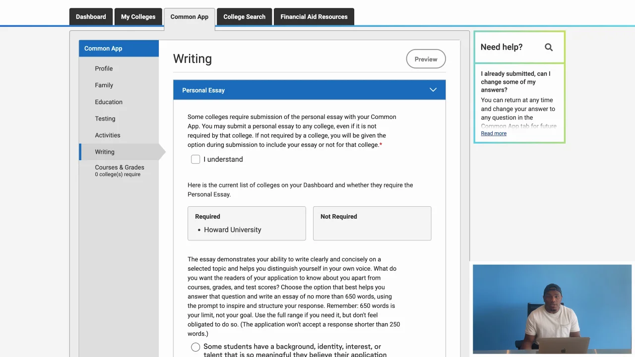 Common Application Form 2023 Printable Forms Free Online