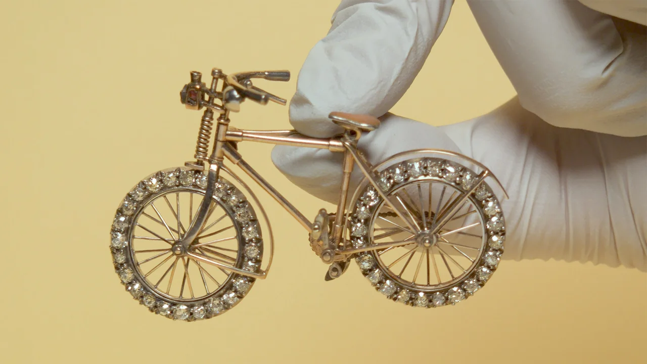 Decorative Metal Bike, Scale Bicycle, Miniature Bicycle, Miniature Bike,  Gifts for Him 