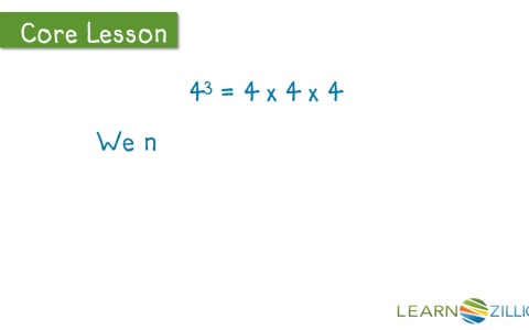 Lesson 15: Numerical Expressions with Exponents - Ready ...