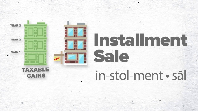 Tax Terms: Installment Sale