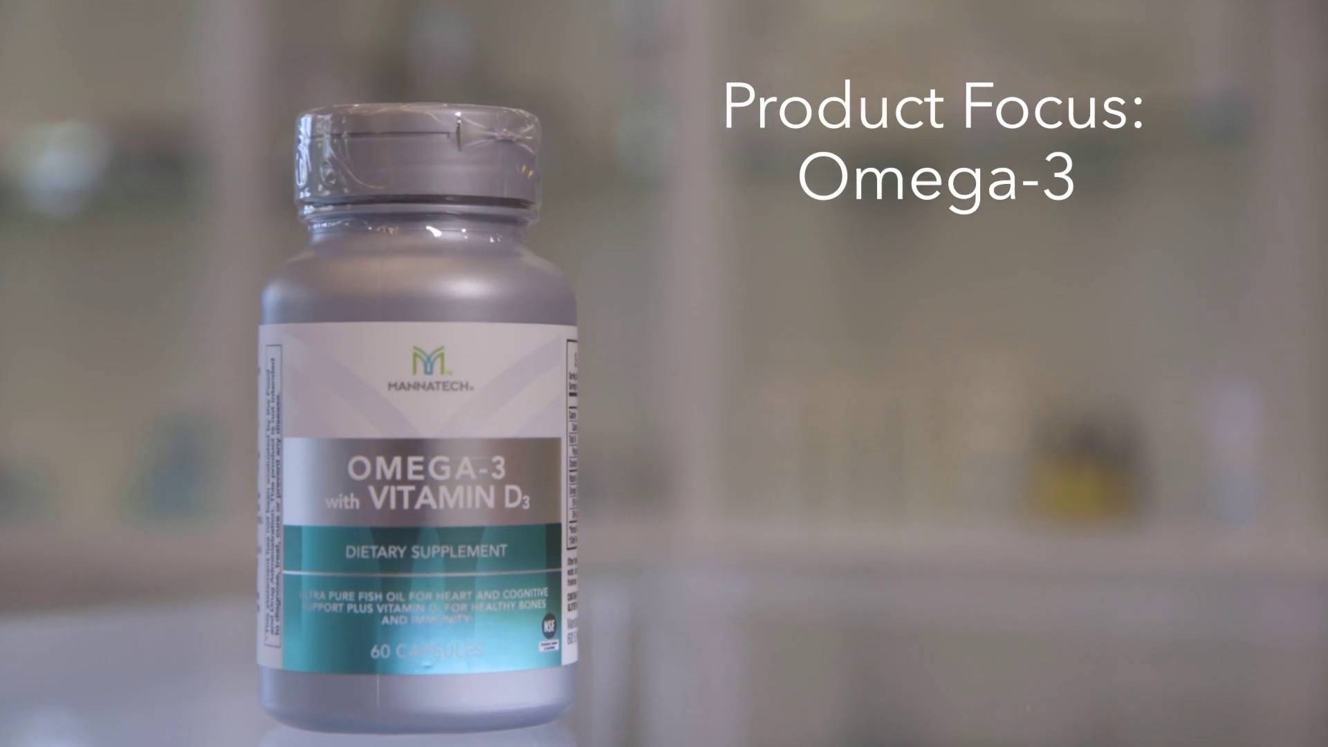 Omega 3 with Vitamin D3 Product Focus 2018