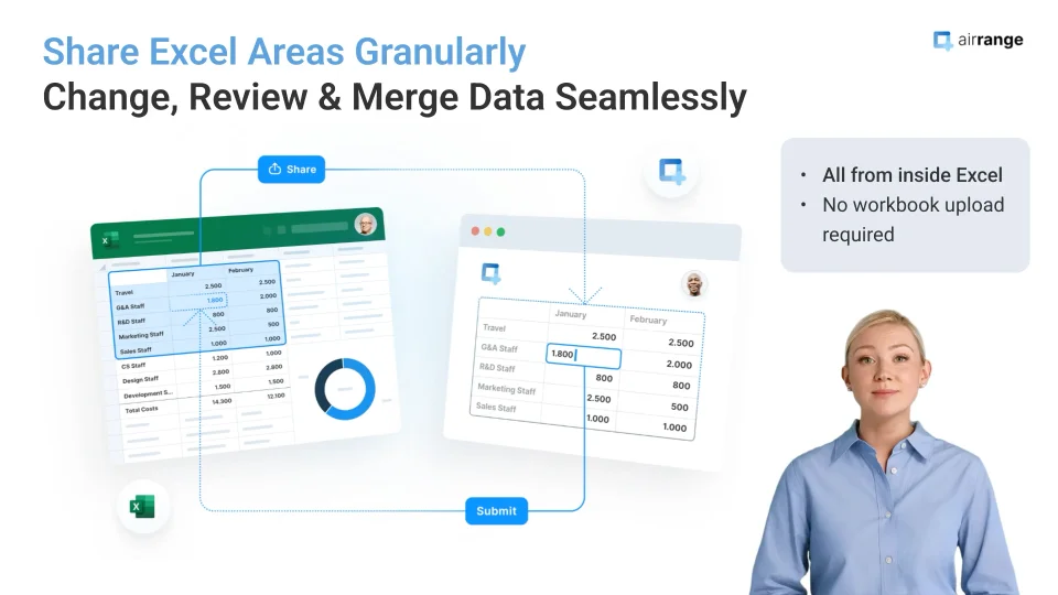 Share Excel & Google Sheets Securely — Granular Sharing | airrange