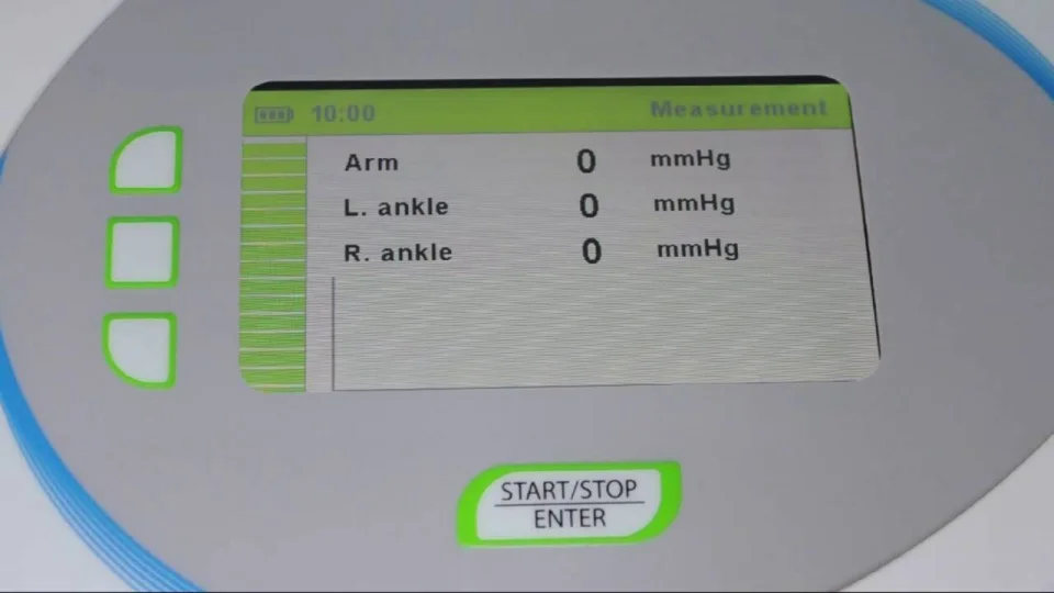 Dual digital tensiometer measuring blood pressure ankle-brachial index  Microlife