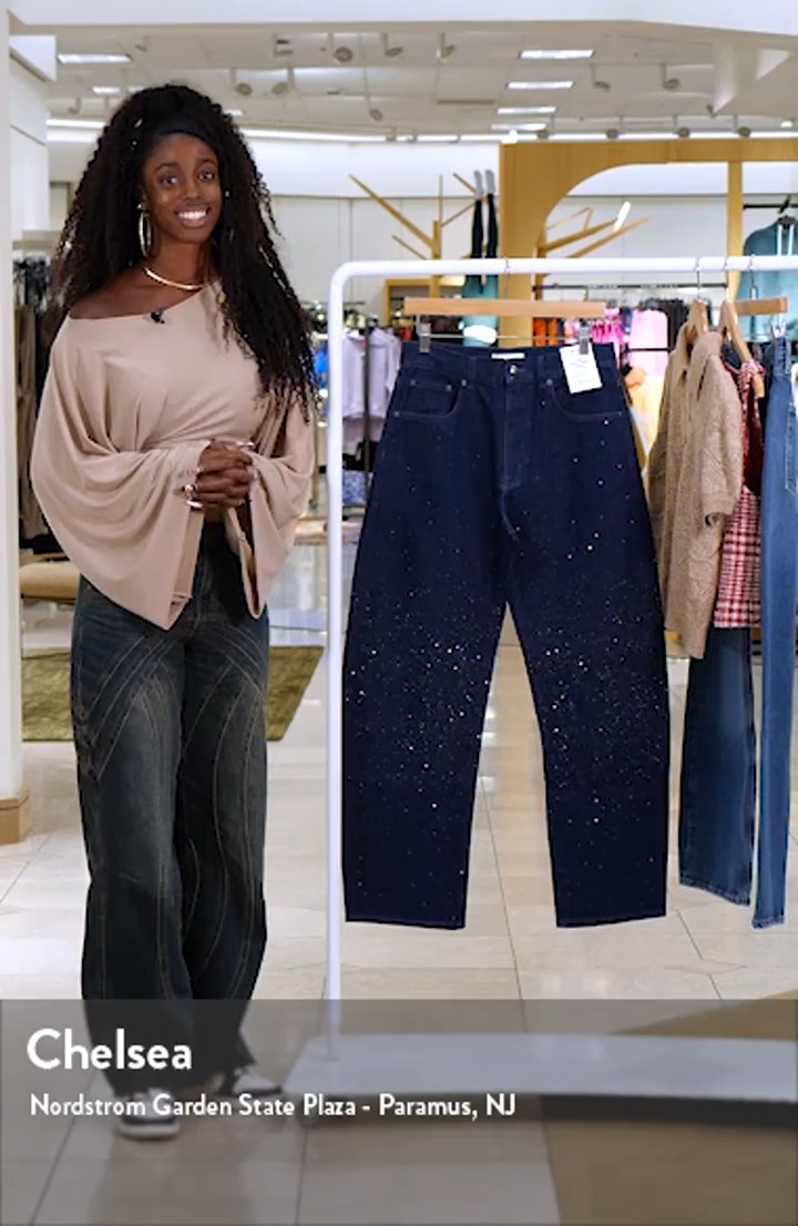Madewell The Embellished Balloon Jeans (Women) | Nordstrom