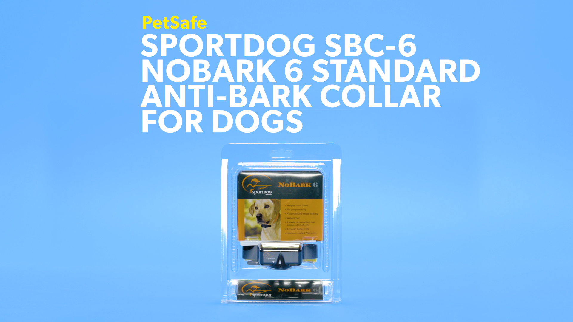 Sportdog no bark clearance 6