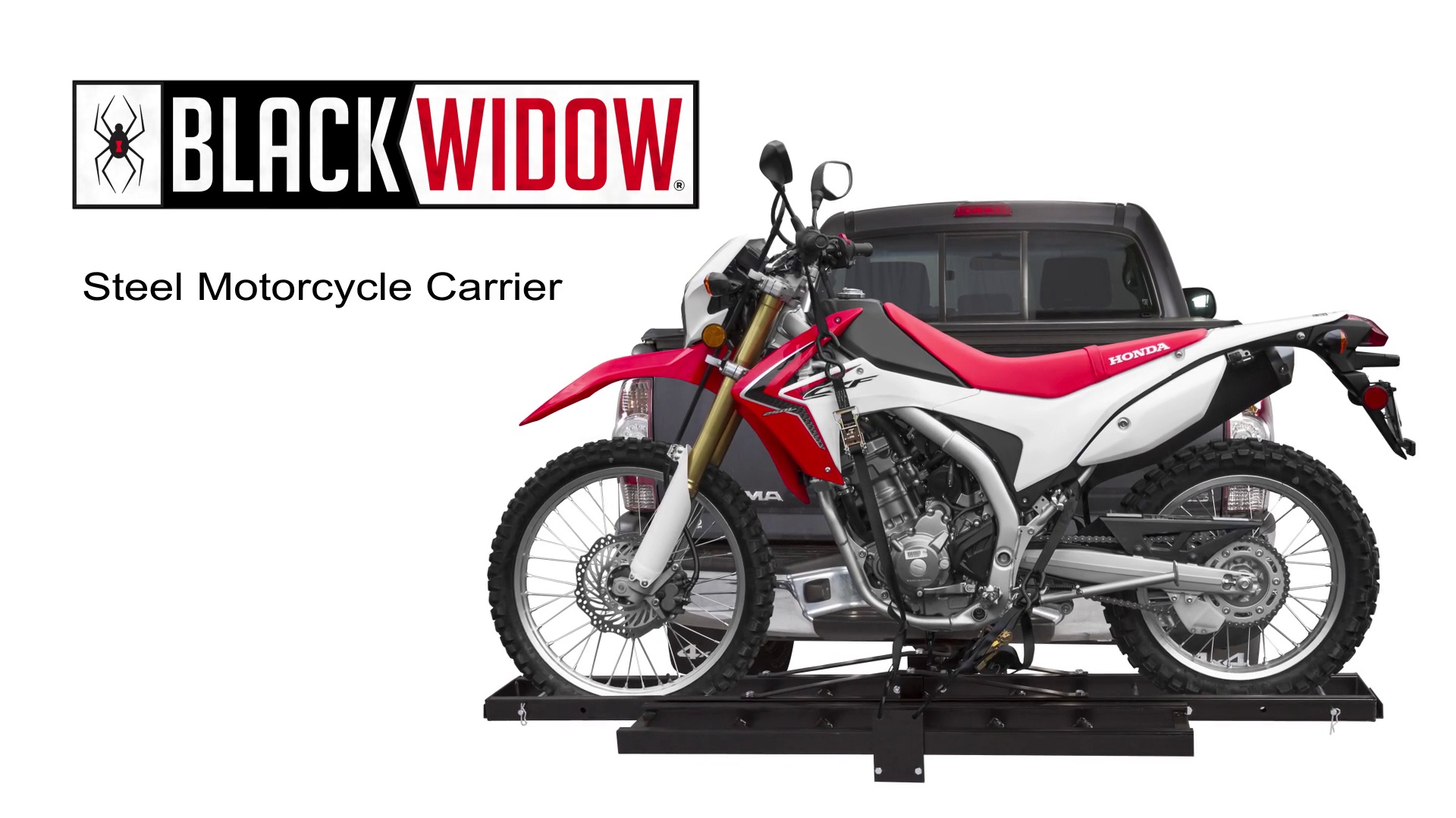 Capacity Black Widow MCC-500 Steel Motorcycle Carrier 500 lb 