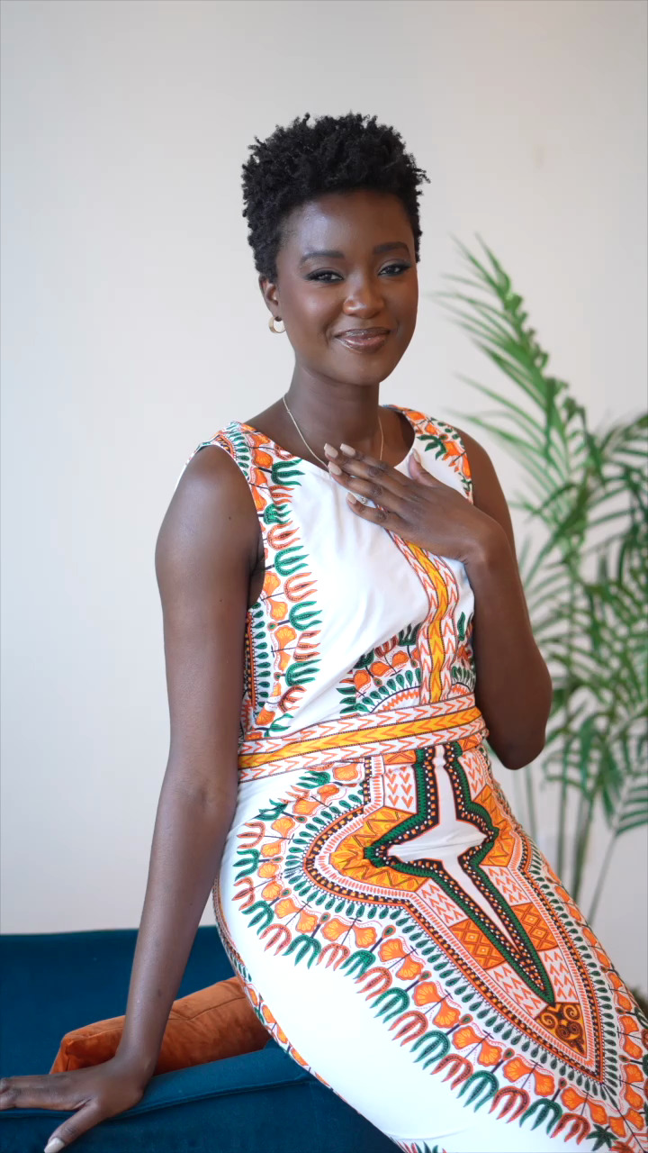 Sabra Cape Dress | ASHRO