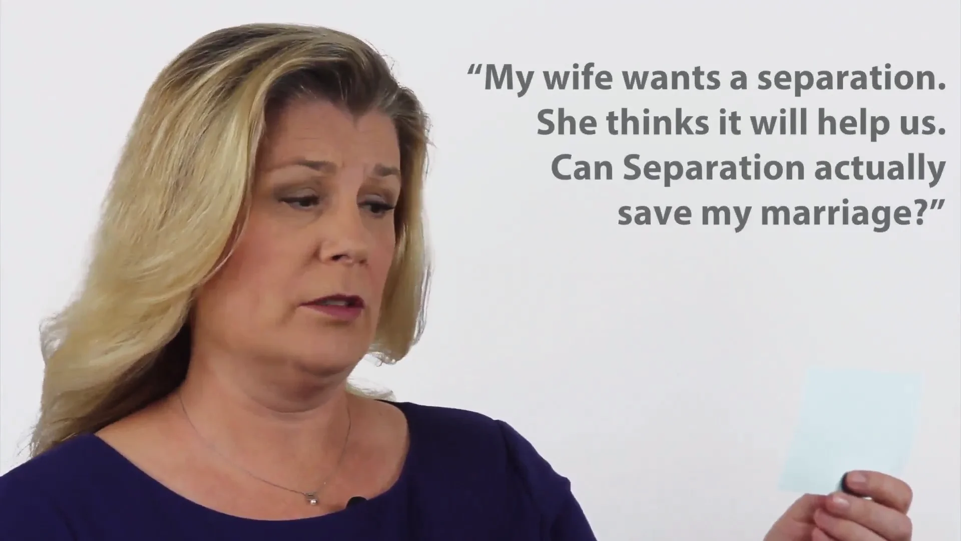 separated wife is having sex
