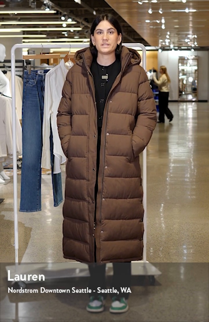追跡有★BCBG MAXAZRIA PufferCoat 撥水 パファダウンジャケット BCBG Max Azria Water Resistant Hooded Puffer Jacket | Nordstrom