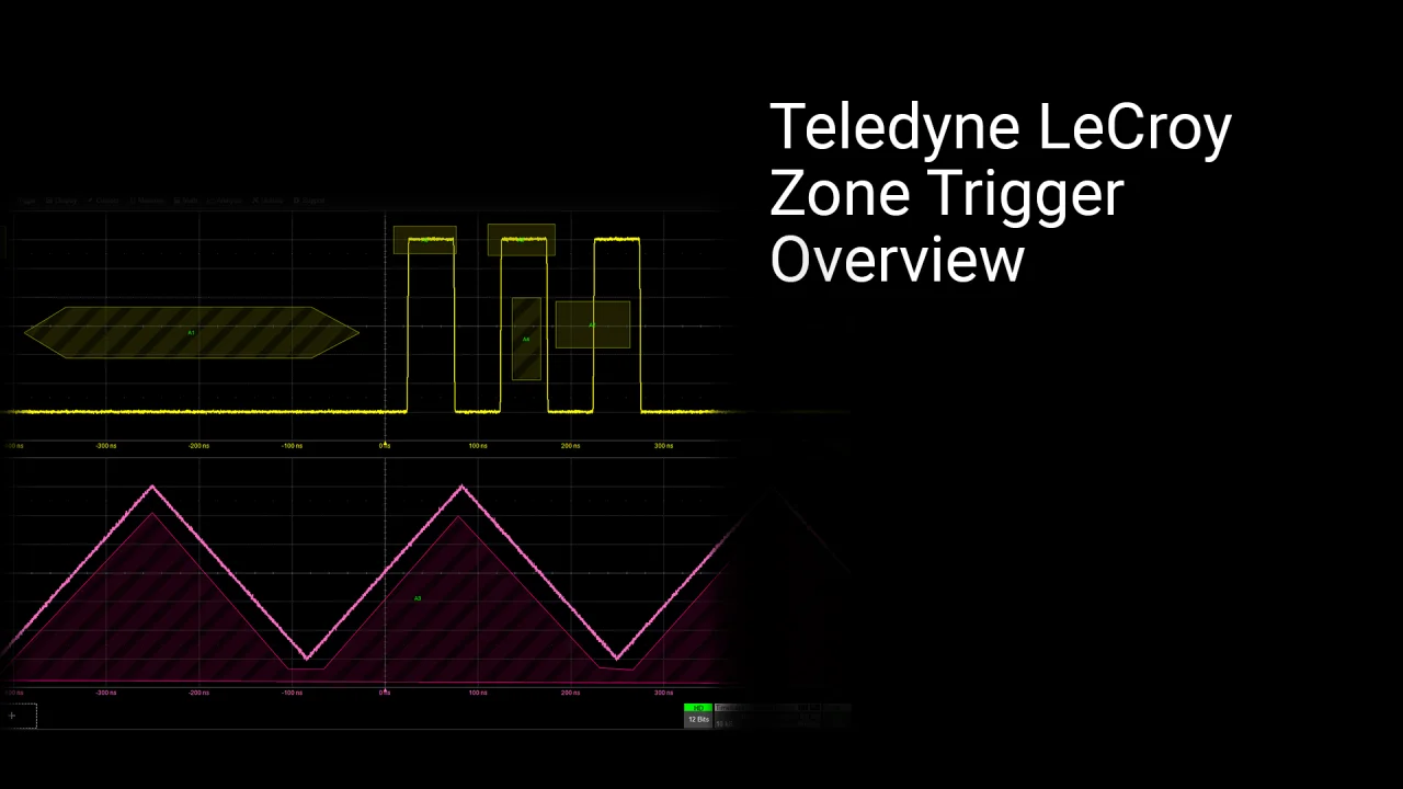 Introduction to Oscilloscope Zone Trigger