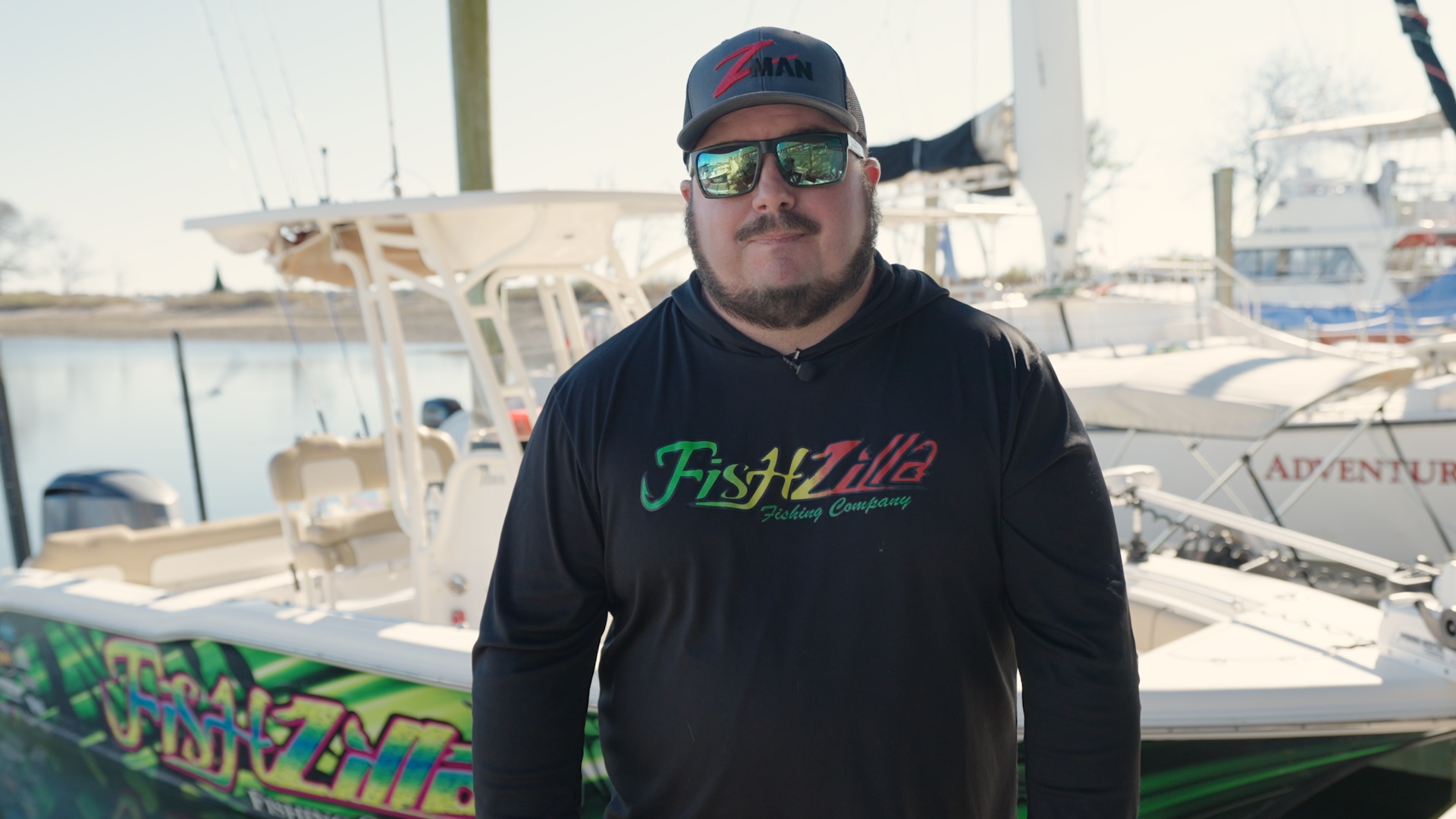 Business Card: FishZilla Fishing Charters