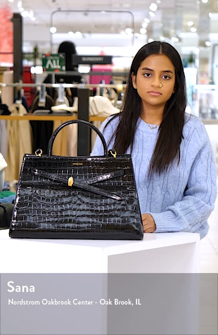 Veronica Beard Large Dash Croc Embossed Leather Tote | Nordstrom