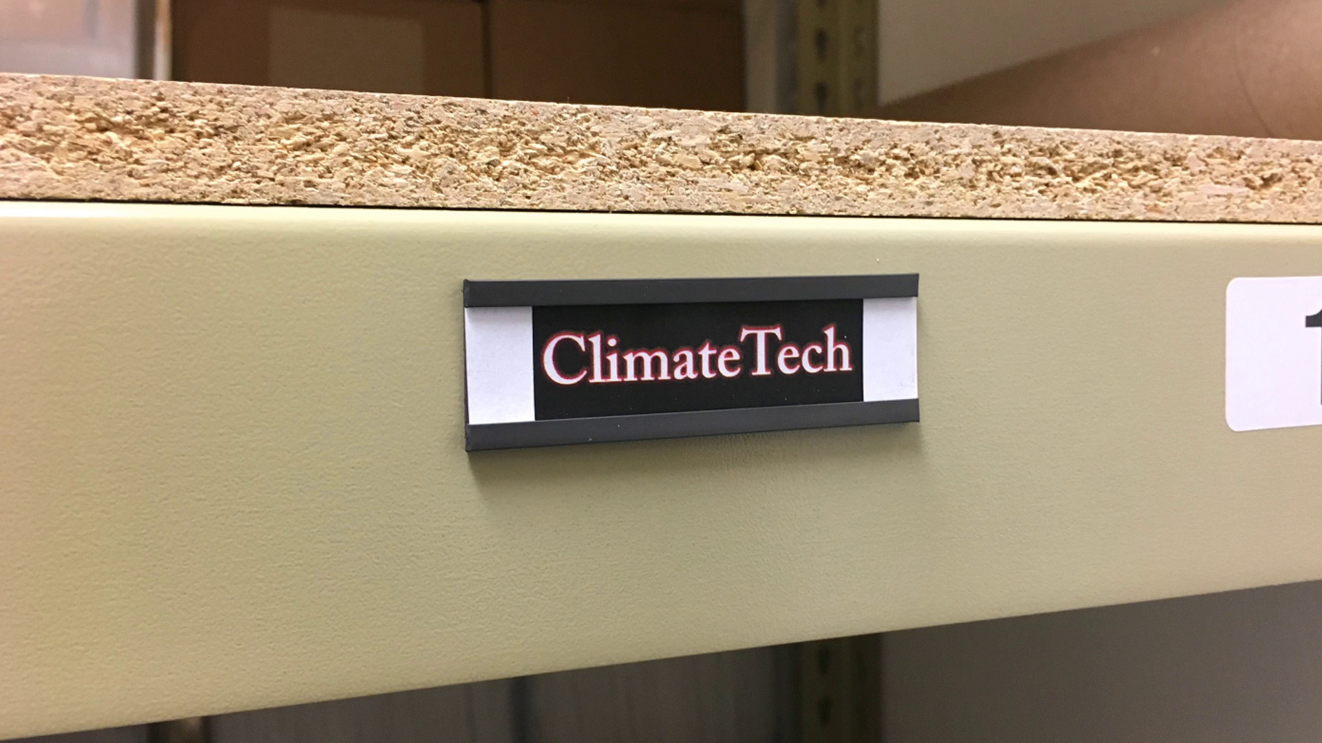 Magnetic C-Channel Label Holders