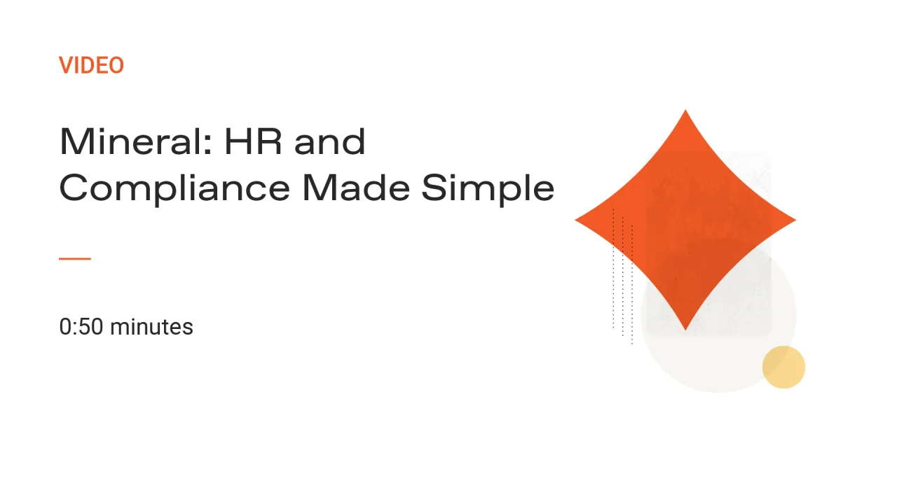 HR and Compliance Services & Platform | Mineral