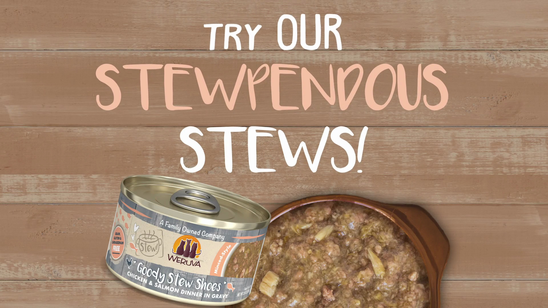 Weruva stew sales cat food