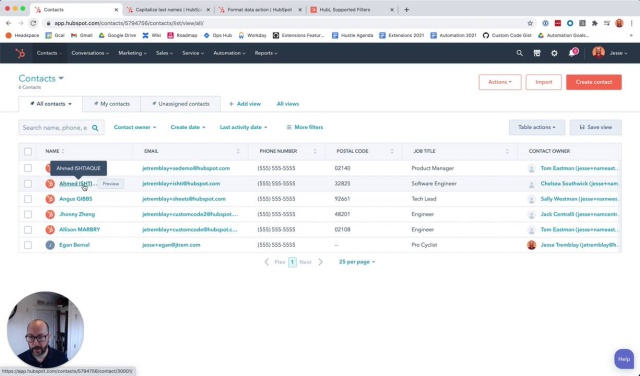 Demo - Format Data Action (Data Quality Automation)