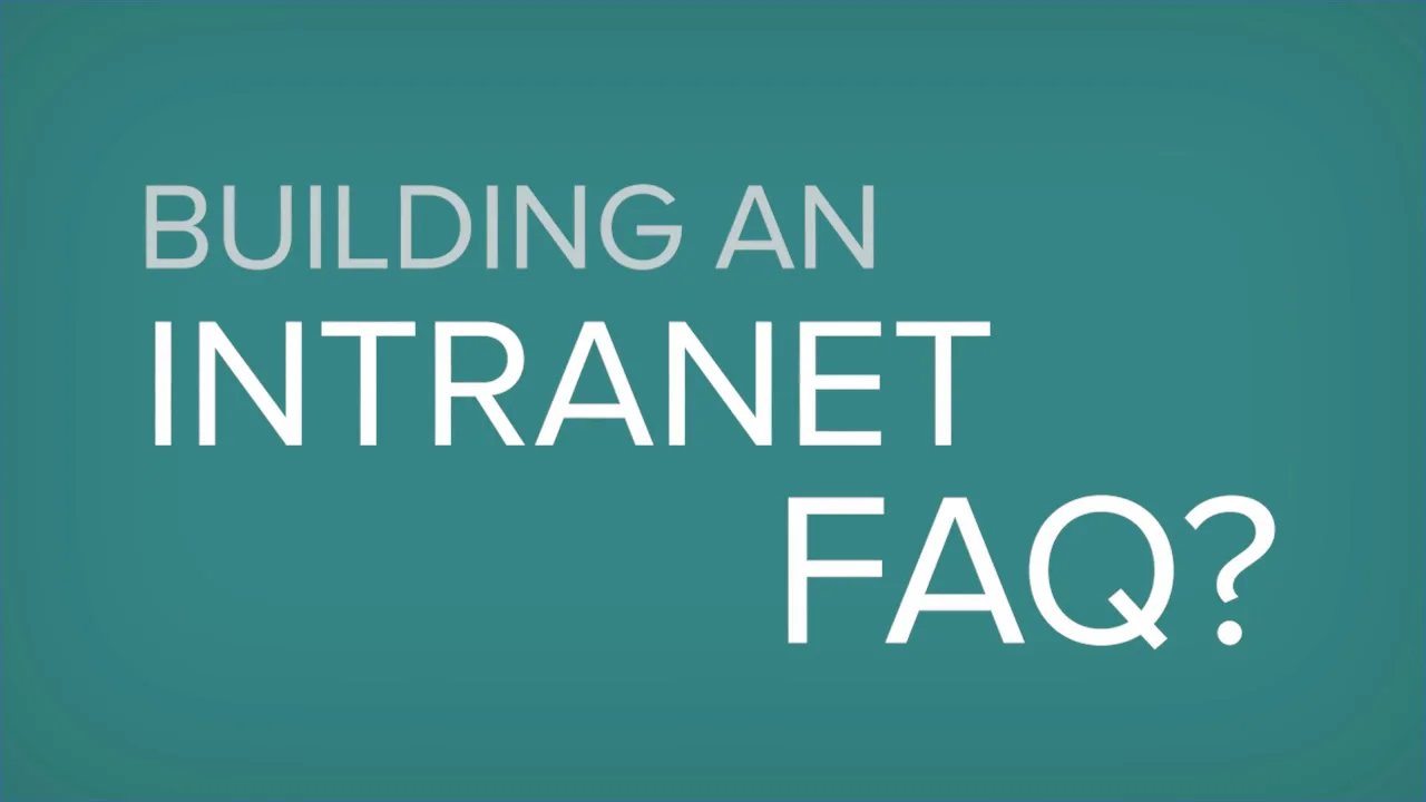 Intranet Questions | Demand Metric