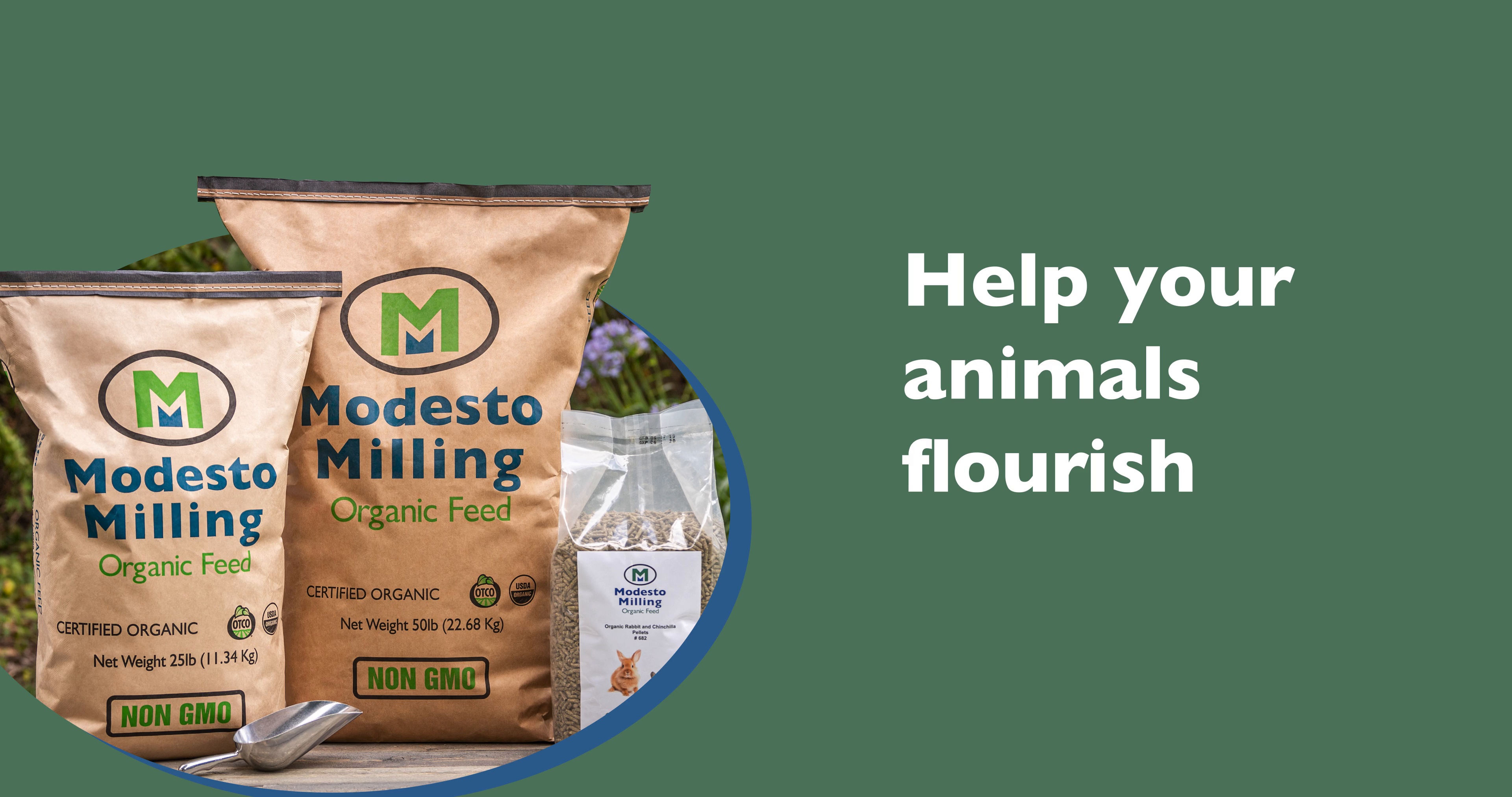 Modesto milling 2025 organic rabbit feed