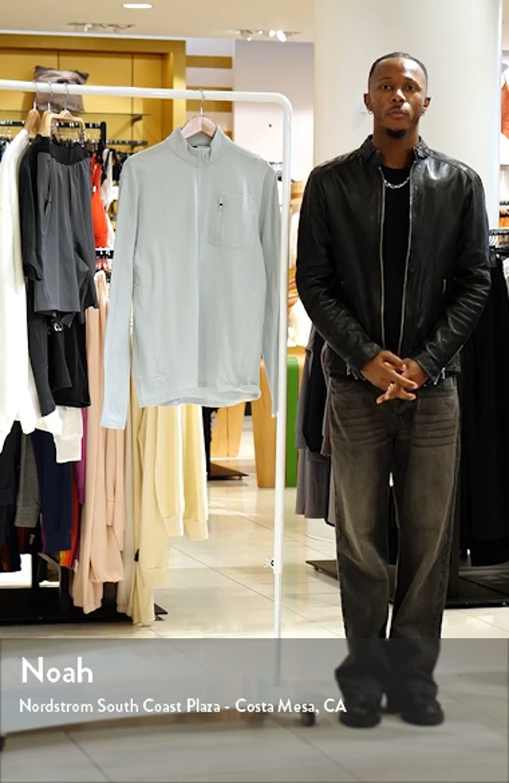 TEN THOUSAND Over Zip Mock Neck Pullover | Nordstromrack