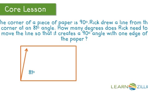 grade 7 lesson 18 problem solving with angles