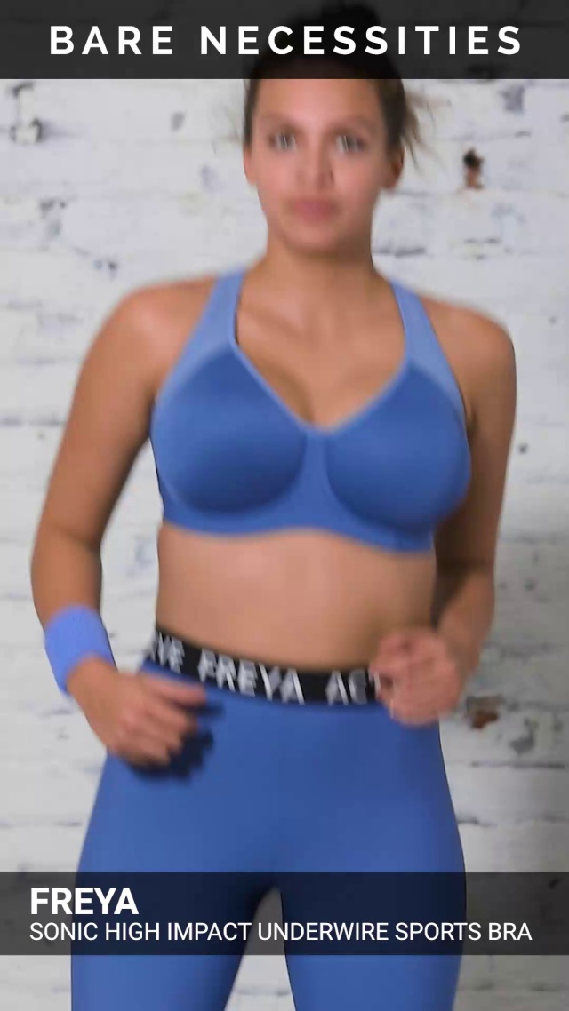 Freya Women's Sonic High Impact Underwire Sports Bra - Aa4892 38dd Nude :  Target