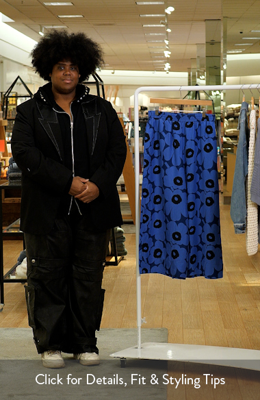 Marimekko Kuvio Unikko Crop Wide Leg Pants | Nordstrom