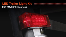 CAZLEDTBL1652 - Over 80-Inch Trailer LED Trailer Tail Light Kit - DOT FMVSS 108 - SAE STIAP2 APC L