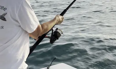 Tarpon Jumped 10 feet out of the water!!