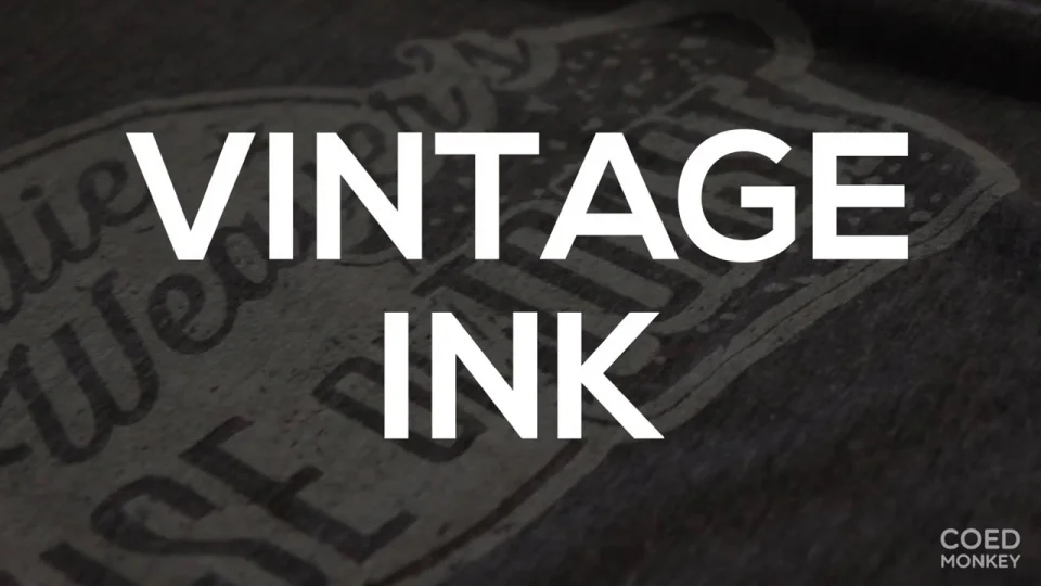 All About our Vintage Ink