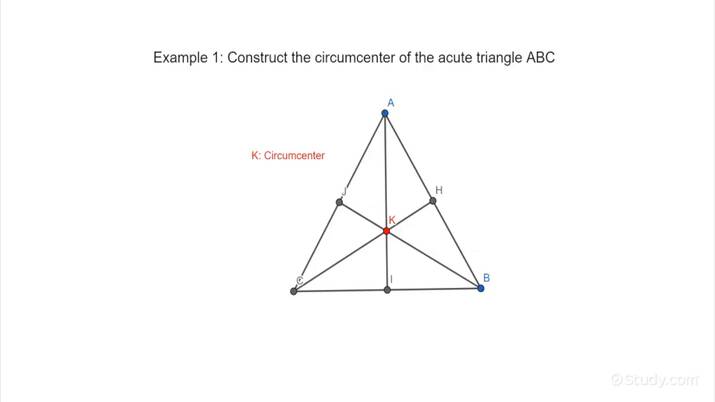 How To Construct The Circumcenter Of A Triangle Geometry 5801