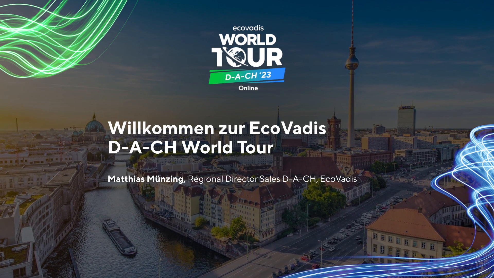 Willkommen zur EcoVadis DACH World Tour Ecovadis