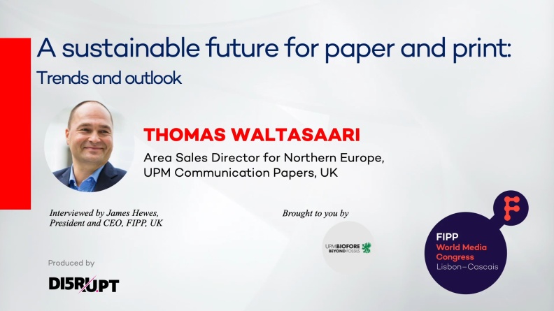 A sustainable future for paper and print: trends and outlook