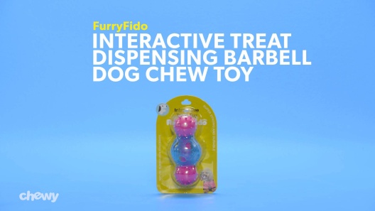 Interactive Puzzle Toys For Small Dogs - Chase & Play With Barbell