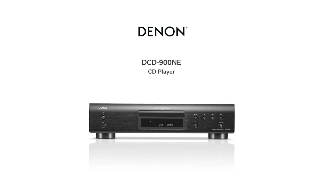 DCD-900NE | and - Advanced US with AL32 USB CD Plus Player - Denon Processing