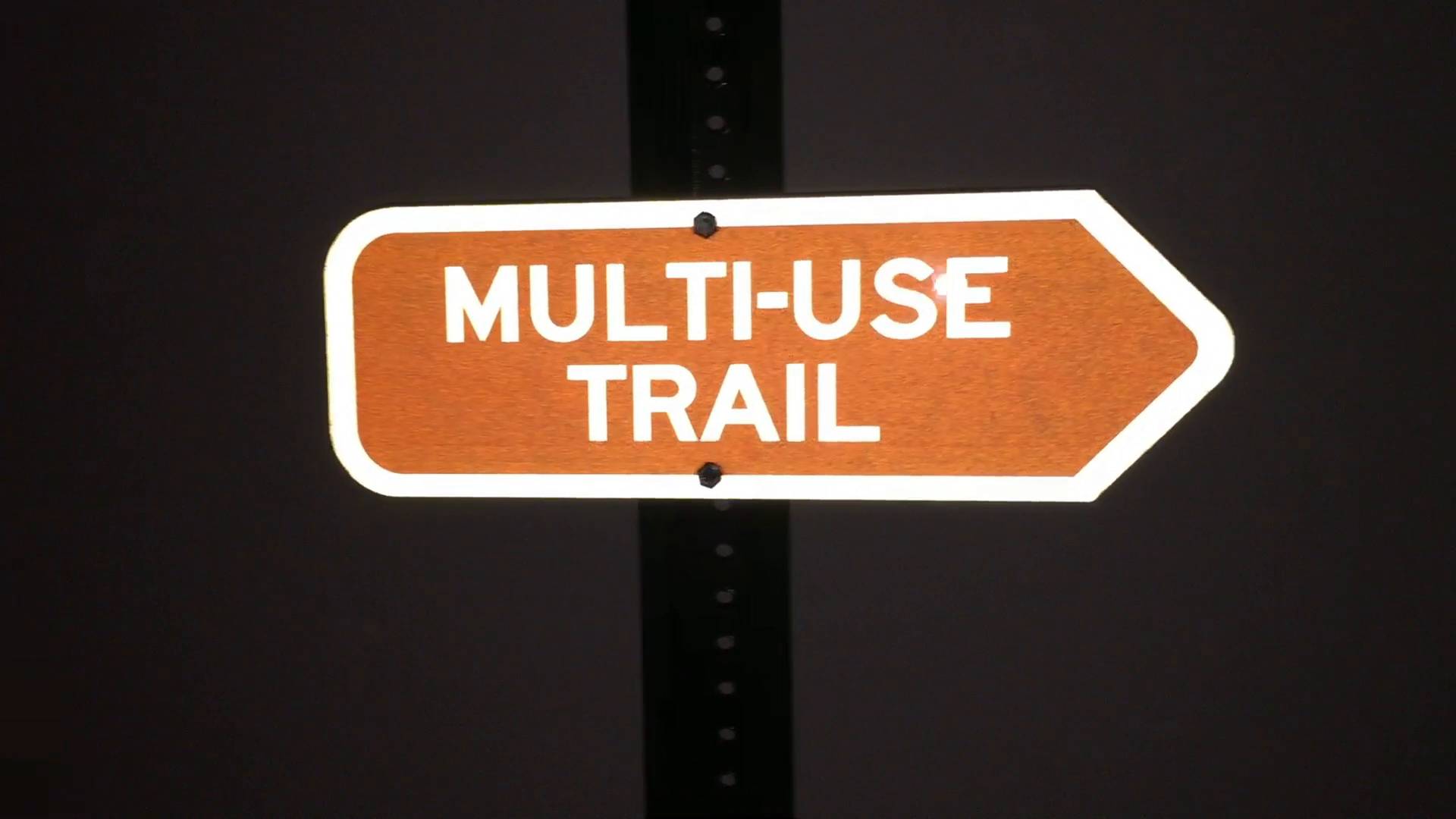 Custom Arrow-shaped signs