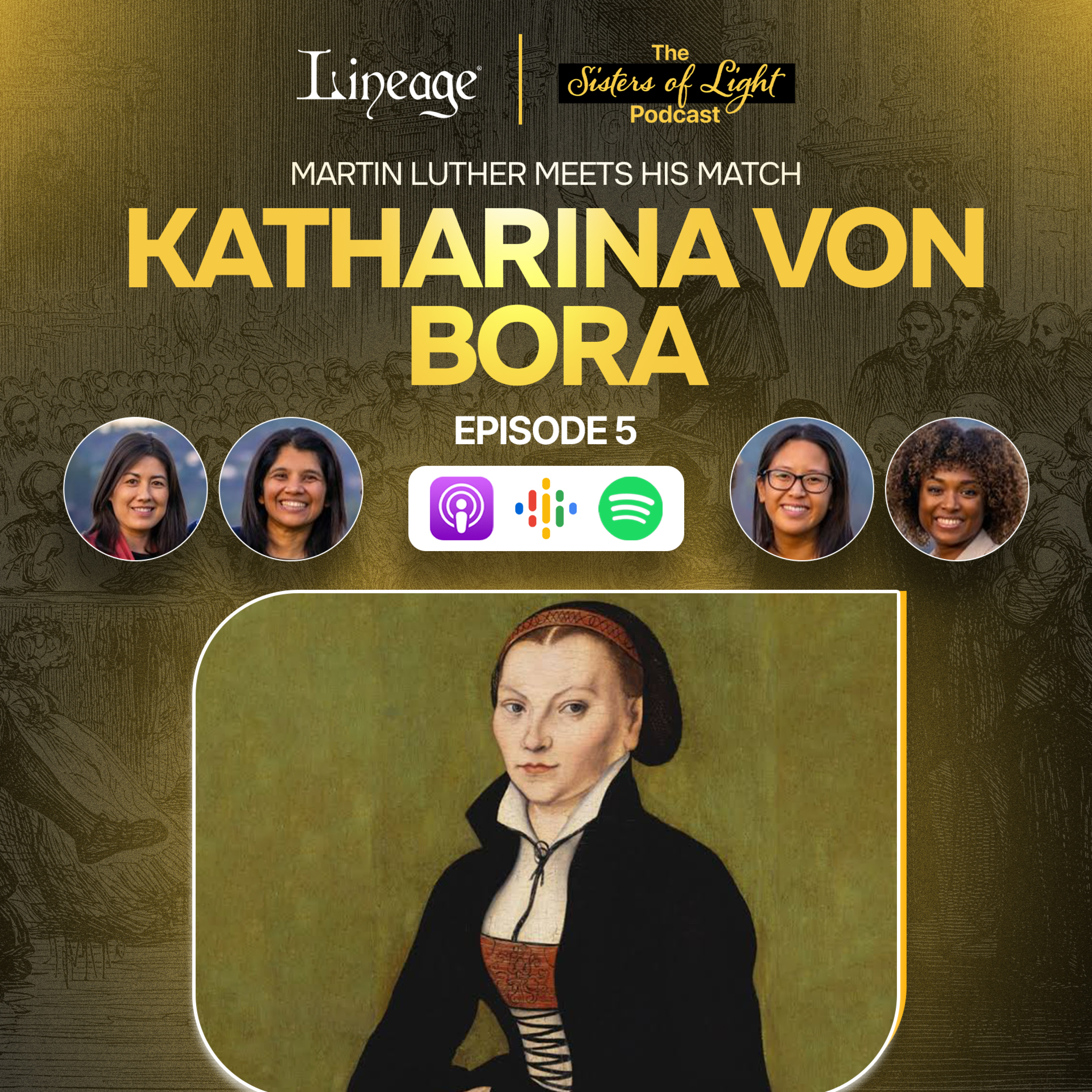 Katrina Von Bora | The Sisters of Light Podcast episode artwork
