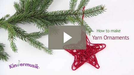 Kids Activity: How to Make Yarn Ornaments (:15)