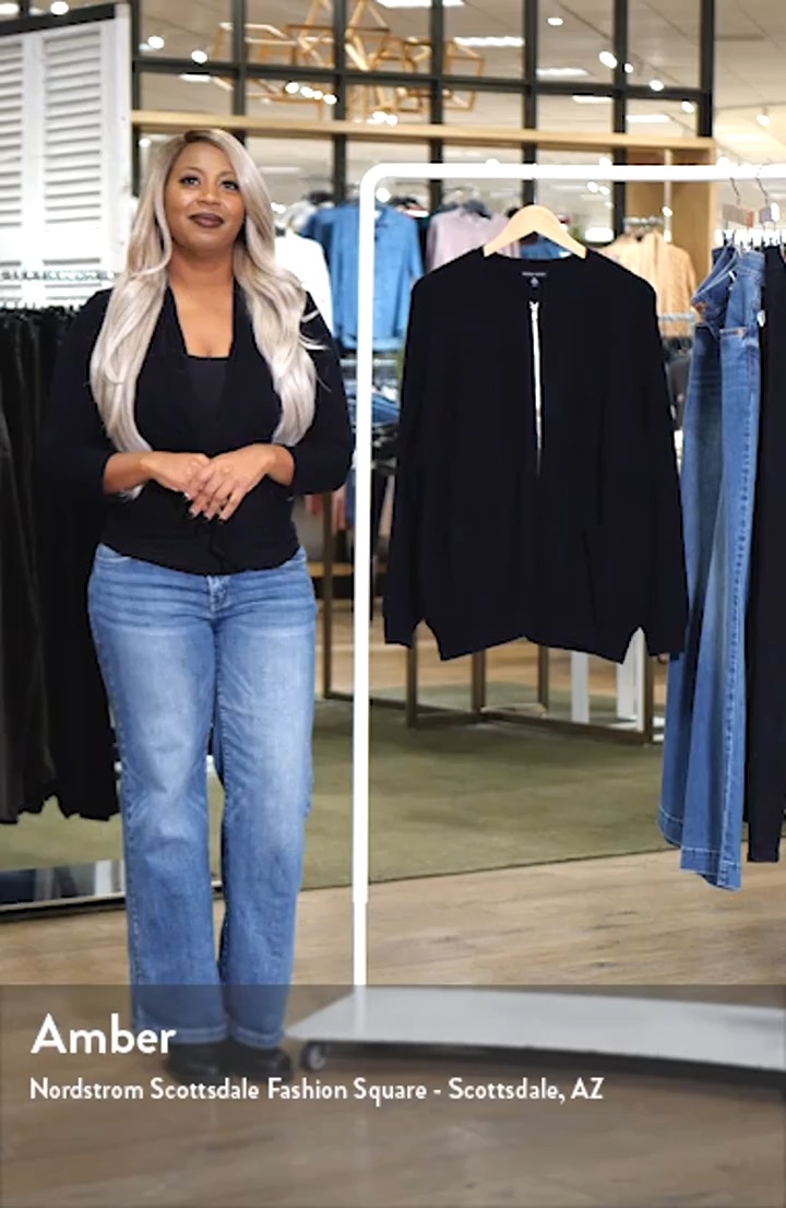 Universal Standard Vicki Zip-Up Cardigan | Nordstrom