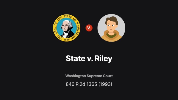 State v. Riley