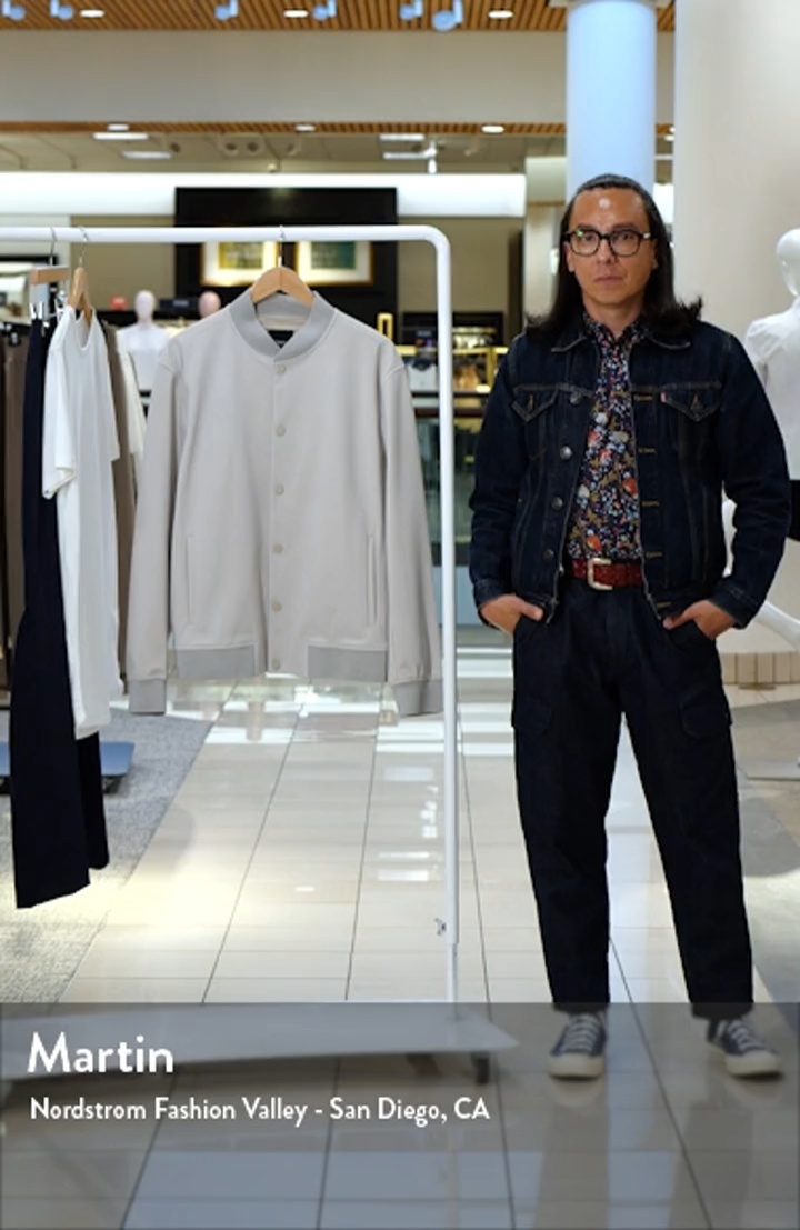 Theory Murphy Precision Bomber Jacket | Nordstrom