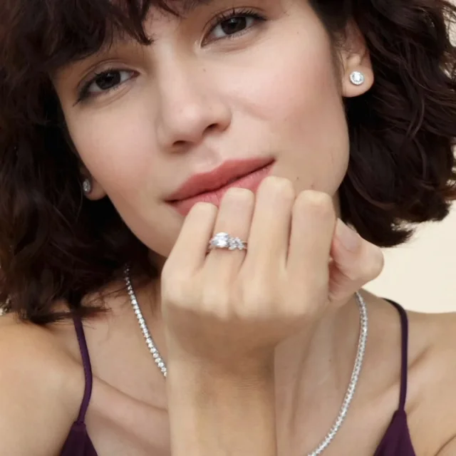 14K Rose Gold Summer Blossom Diamond Ring (1/4 ct. tw.)