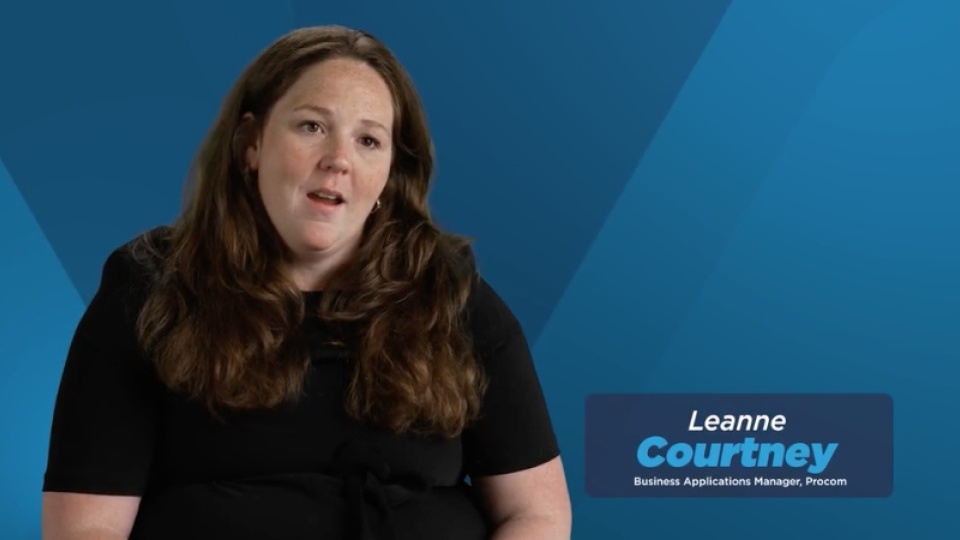 Procom - Customer Success Story (Leanne Courtney - Business Applications Manager)
