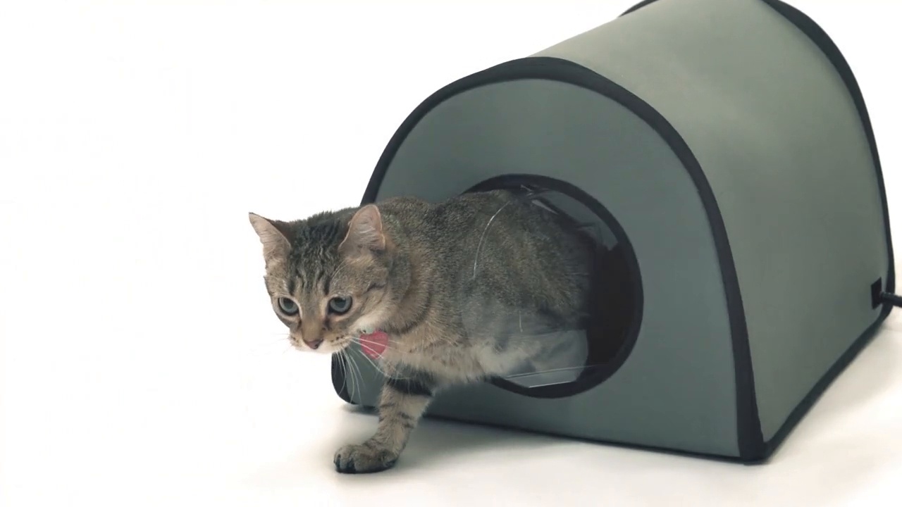 K&H PET PRODUCTS Thermo Mod Cat Shelter Weatherproof Outdoor