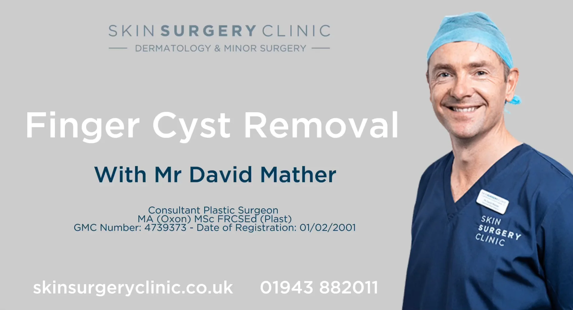 Finger Cyst Removal with David Mather