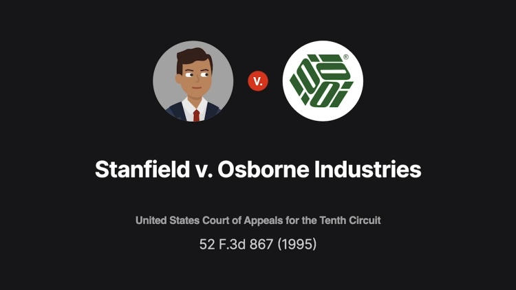 Stanfield v. Osborne Industries, Inc.